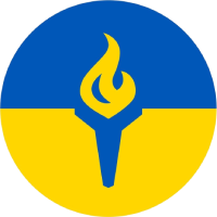 blue and yellow logo